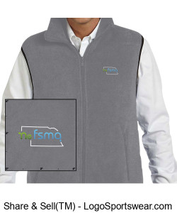 Men's Fleece Vest Design Zoom